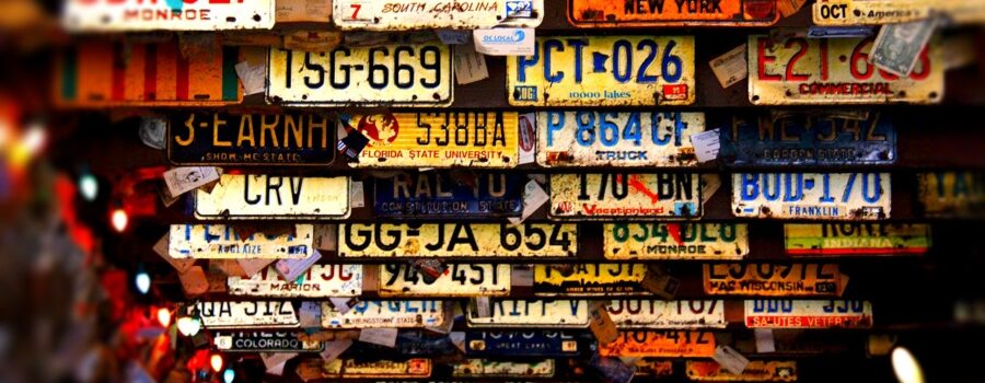 License Plates and Other Forms of Guidance